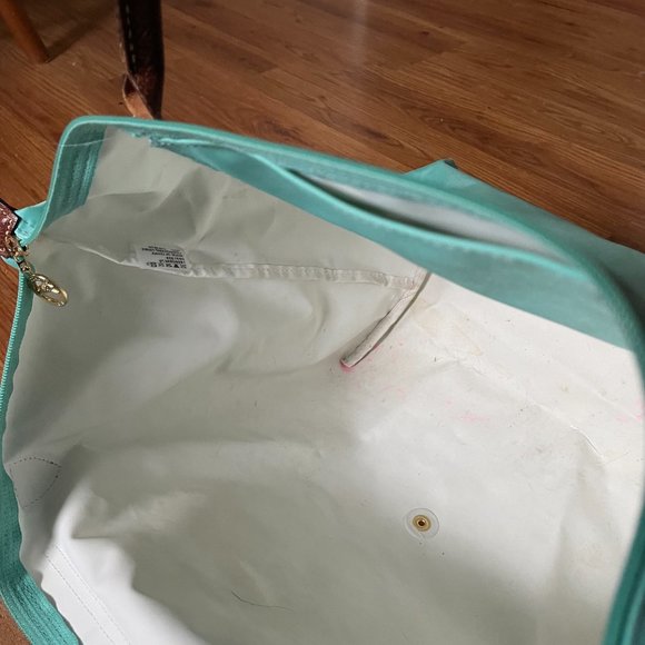 Longchamp Le Pliage Tote Mint/ Seafoam Green - Picture 8 of 16
